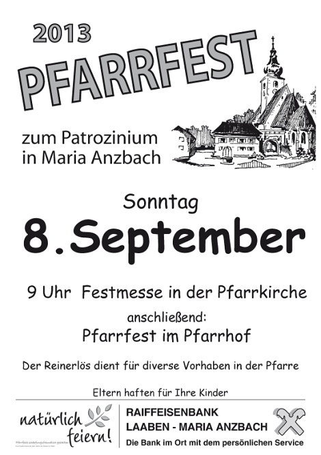 Pfarrfest - Patrozinium